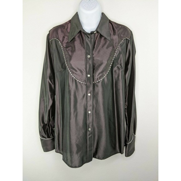 ROCKMOUNT Tops - Vtg Rockmount Ranch Wear Shirt 36 pearl